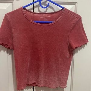 American Eagle Cropped Baby Tee